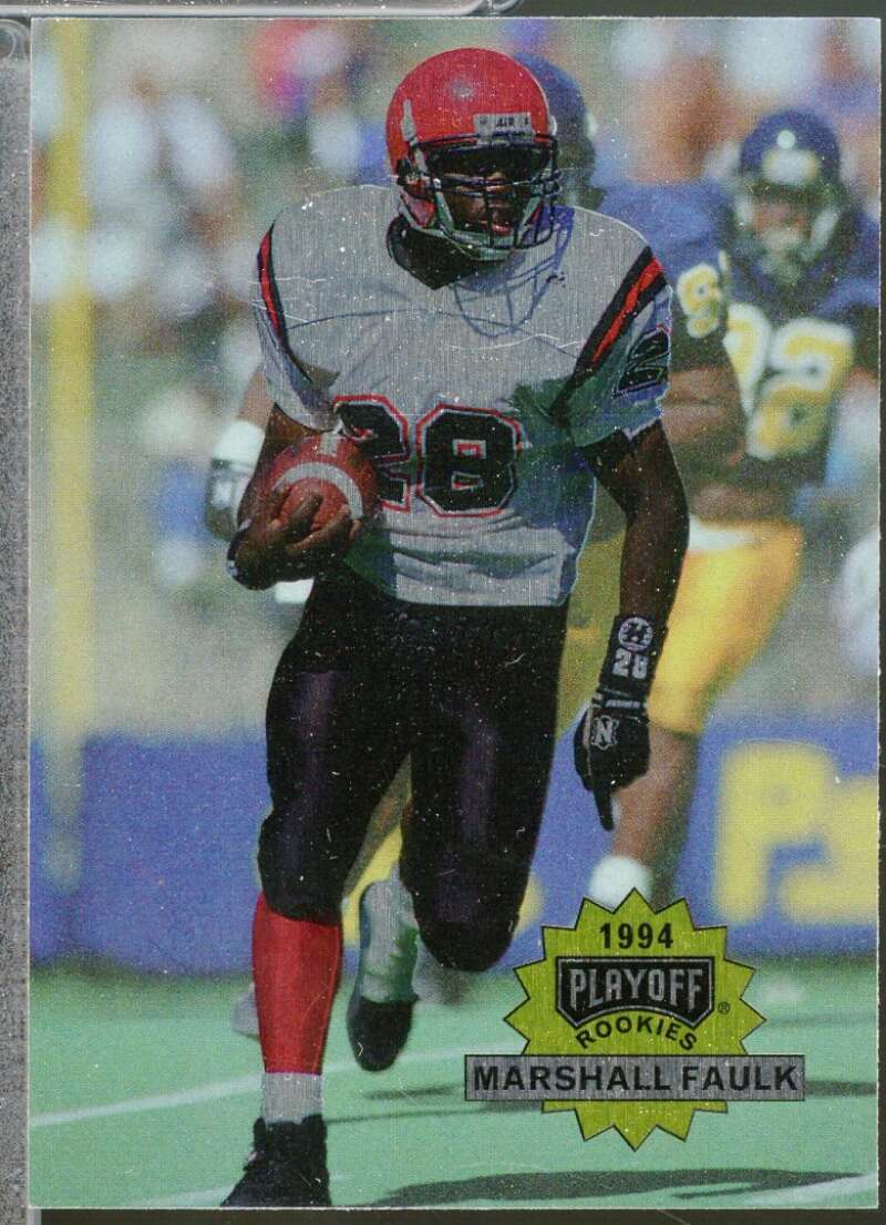 Marshall Faulk Rookie Card 1994 Playoff #304  Image 1