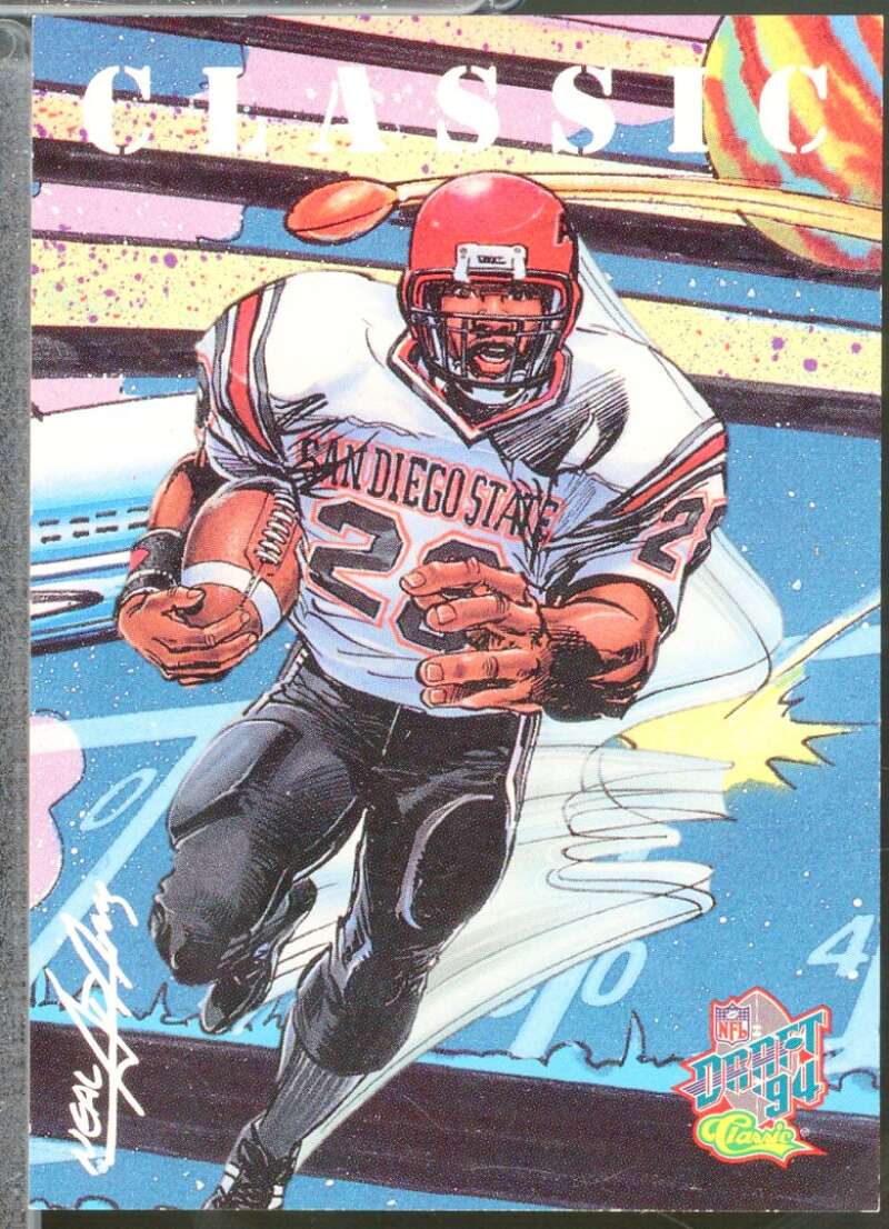 Marshall Faulk COMIC SP Rookie Card 1994 Classic #102  Image 1