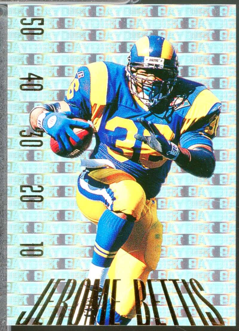 Jerome Bettis Card 1995 SkyBox Premium Paydirt Blue #PD5  Image 1