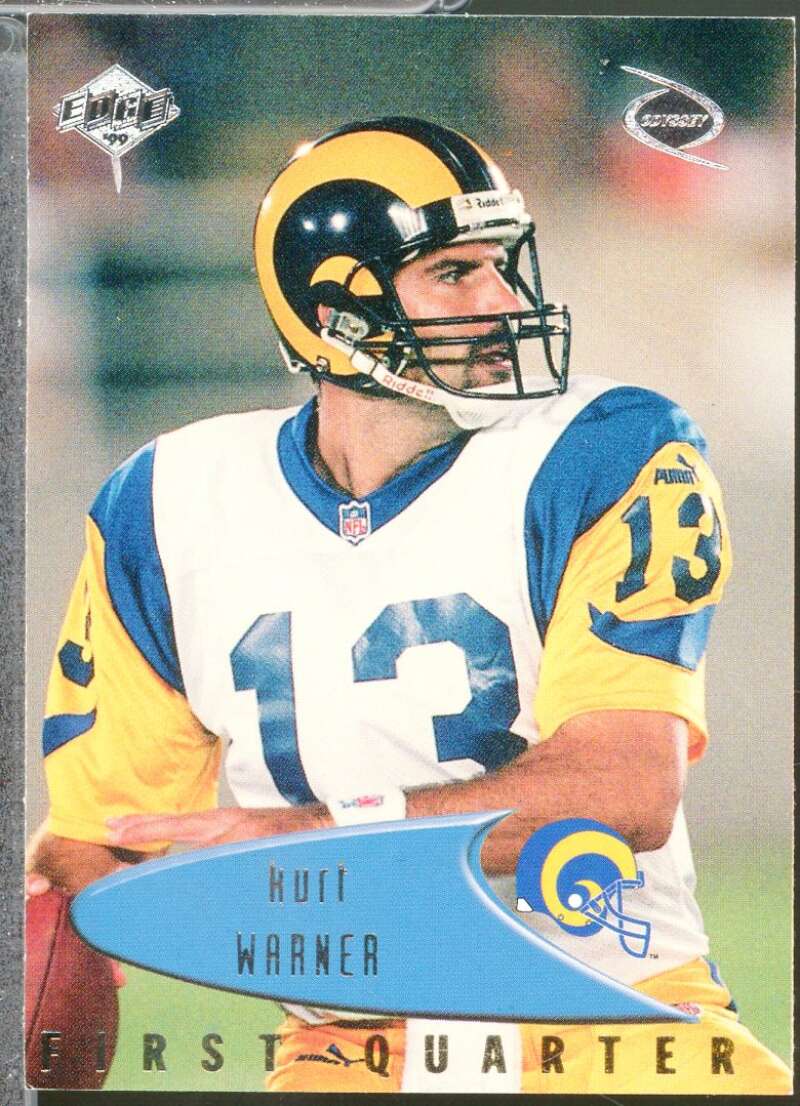 Kurt Warner Rookie Card 1999 Collector's Edge Odyssey #123  Image 1