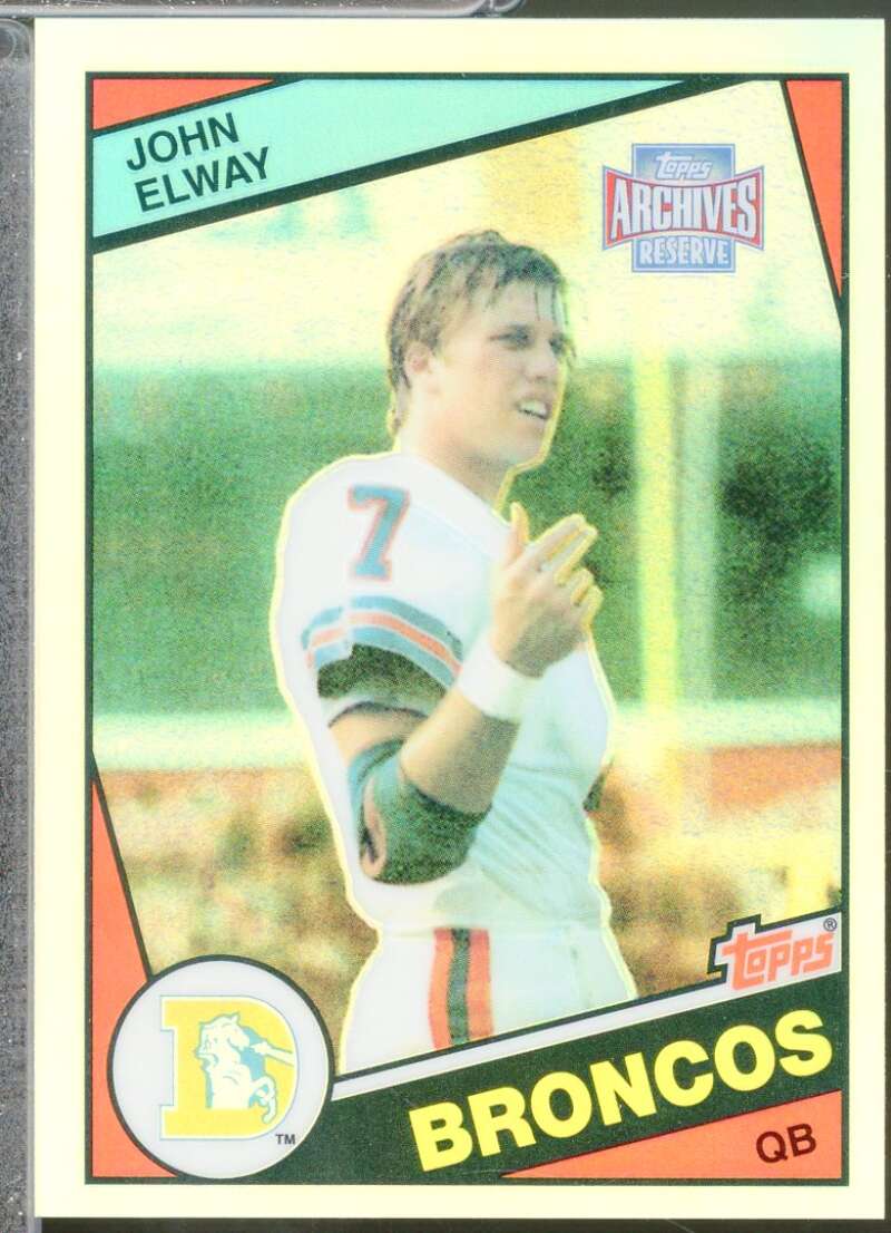 John Elway 84 Card 2001 Topps Archives Reserve #44  Image 1