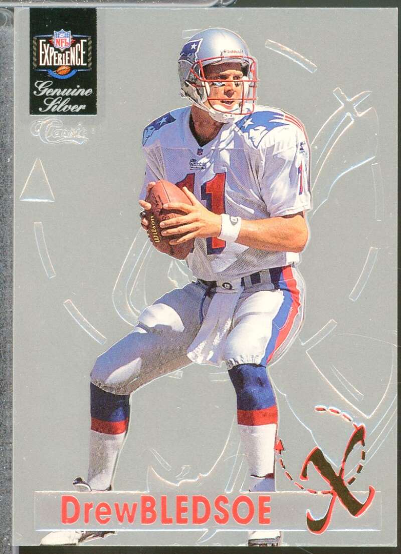 Drew Bledsoe Card 1996 Classic NFL Experience X #X9  Image 1
