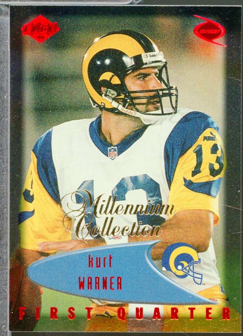 Kurt Warner Rookie 1999 Collector's Edge Millennium Collection Odyssey #123  Image 1