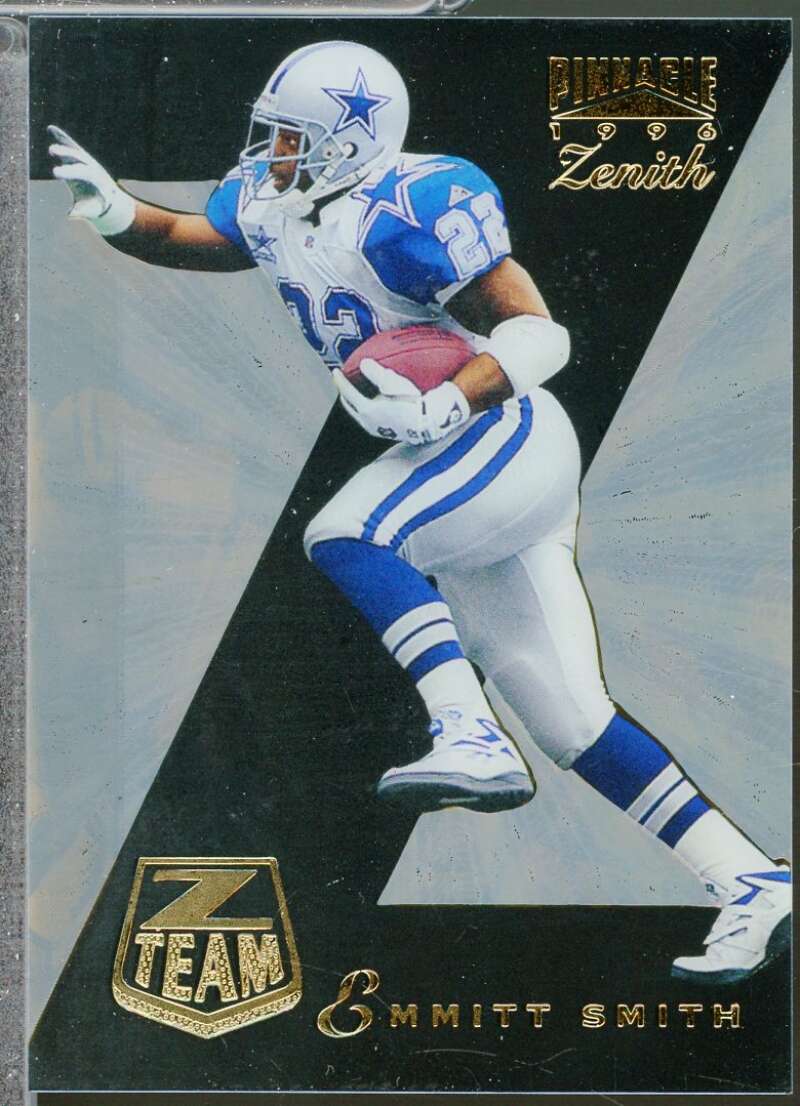 Emmitt Smith Z-Team Card 1996 Zenith Promos #4  Image 1