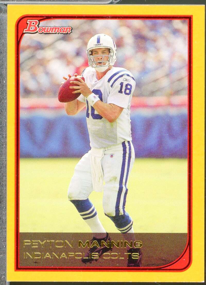 Peyton Manning Card 2006 Bowman Gold #38  Image 1