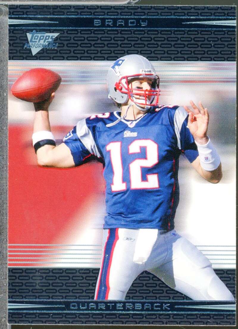 Tom Brady Card 2007 Topps Performance #7  Image 1