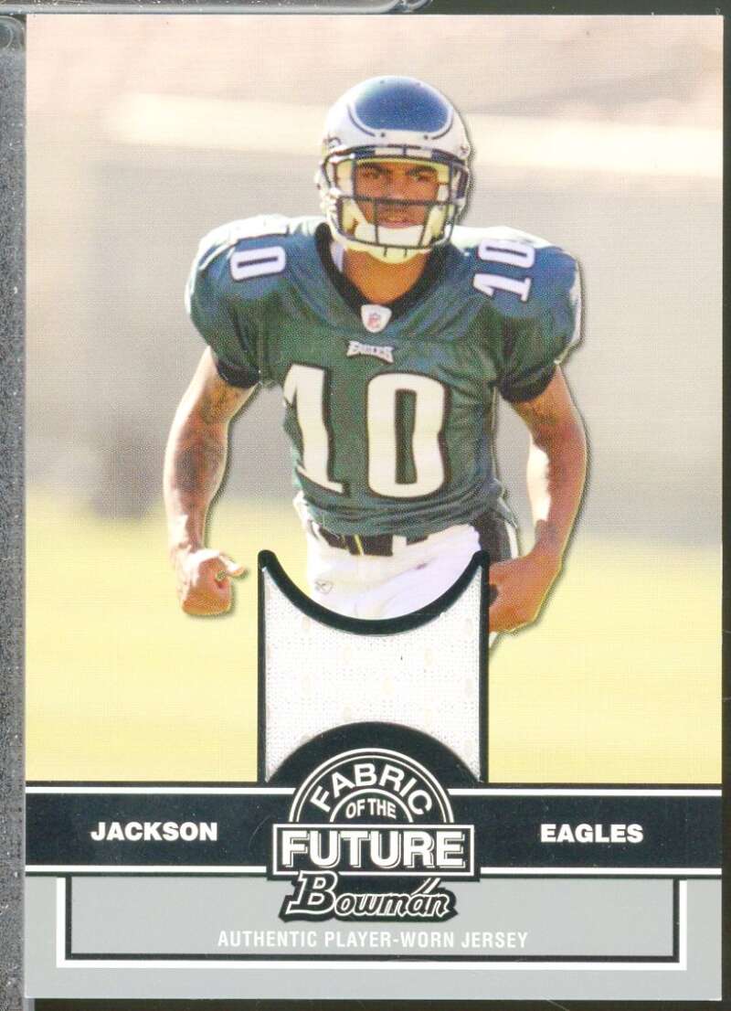 DeSean Jackson Rookie Card 2008 Bowman Fabric of the Future #FFDJ  Image 1