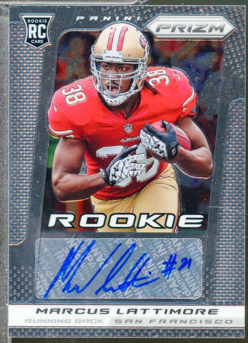 Marcus Lattimore Rookie Card 2013 Panini Prizm Autographs #263  Image 1