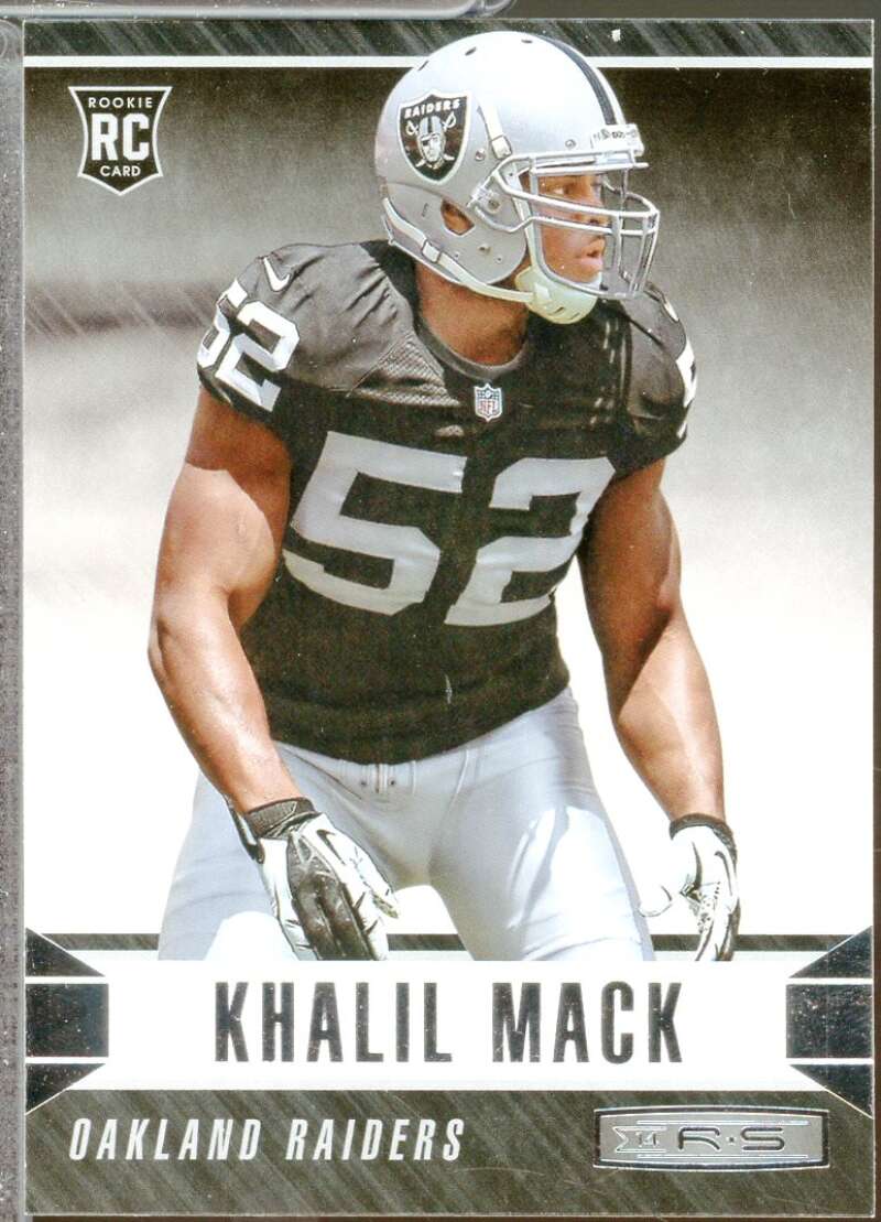 Khalil Mack RC Card 2014 Rookies Stars #158A  Image 1