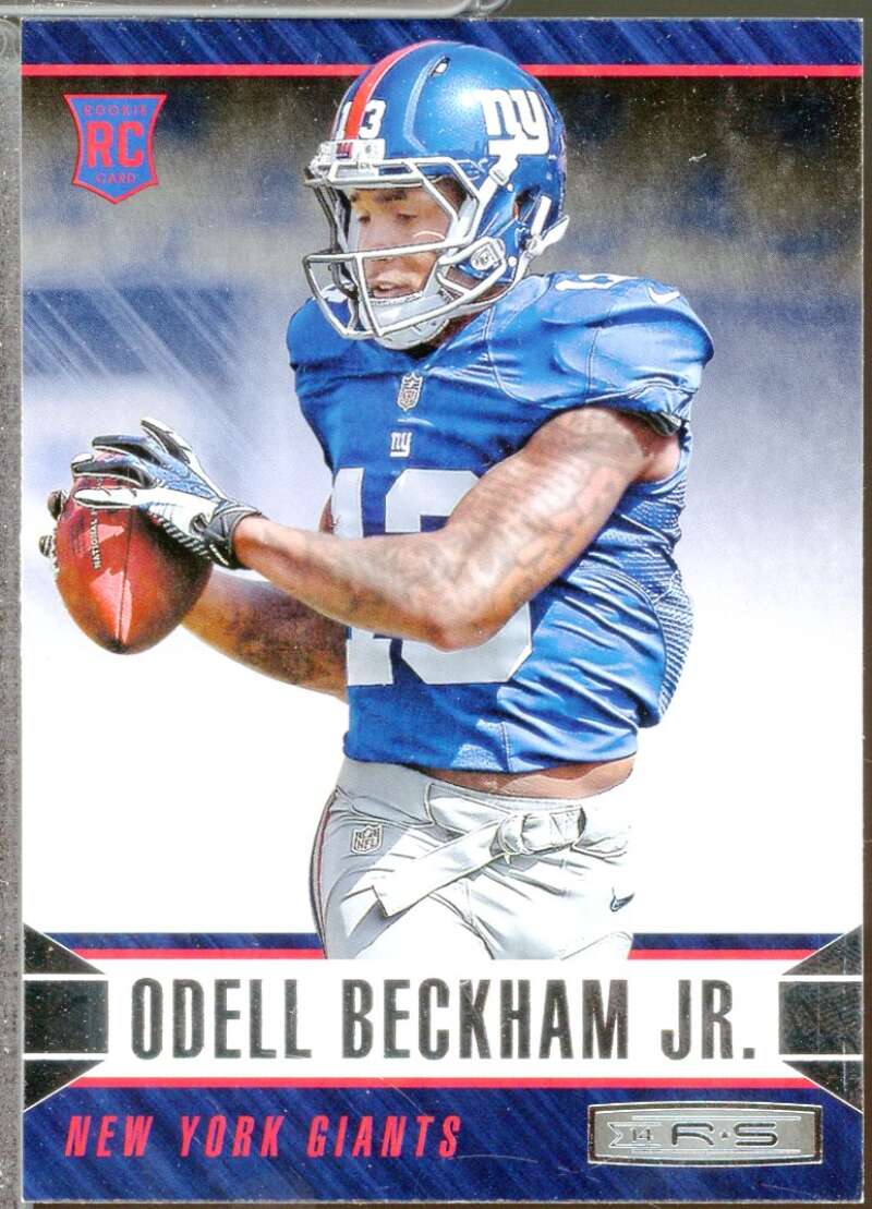 Odell Beckham Jr. RC Card 2014 Rookies Stars #176A  Image 1
