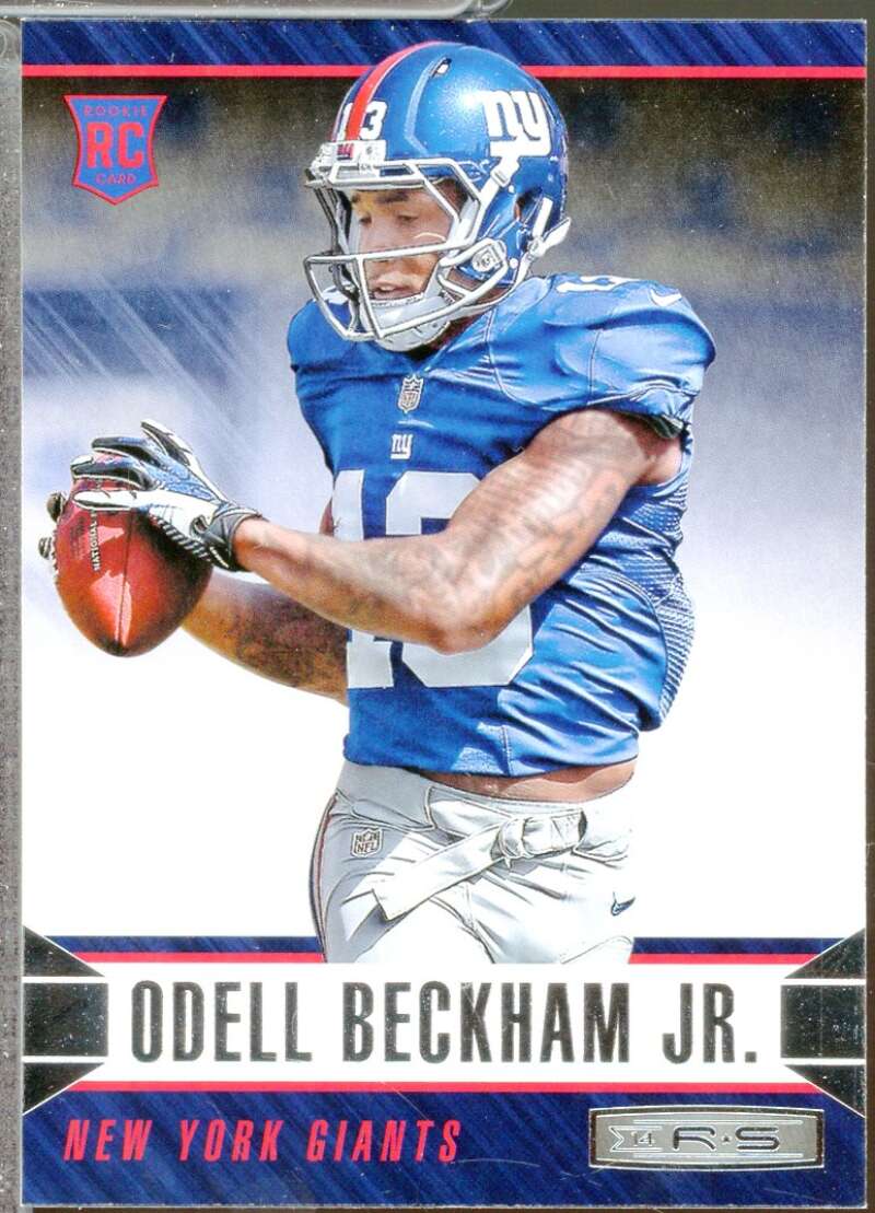 Odell Beckham Jr. RC Card 2014 Rookies Stars #176A  Image 1