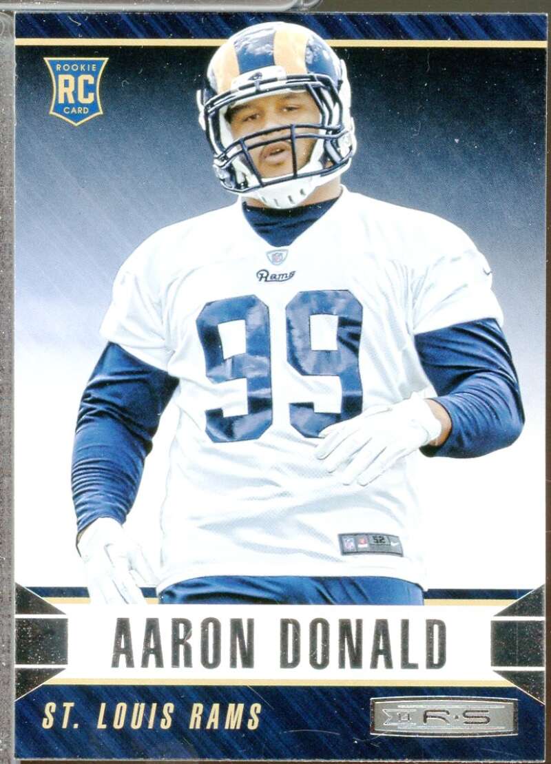 Aaron Donald RC Card 2014 Rookies Stars #102  Image 1