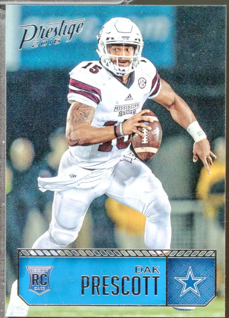 Dak Prescott Rookie Card 2016 Prestige #206  Image 1