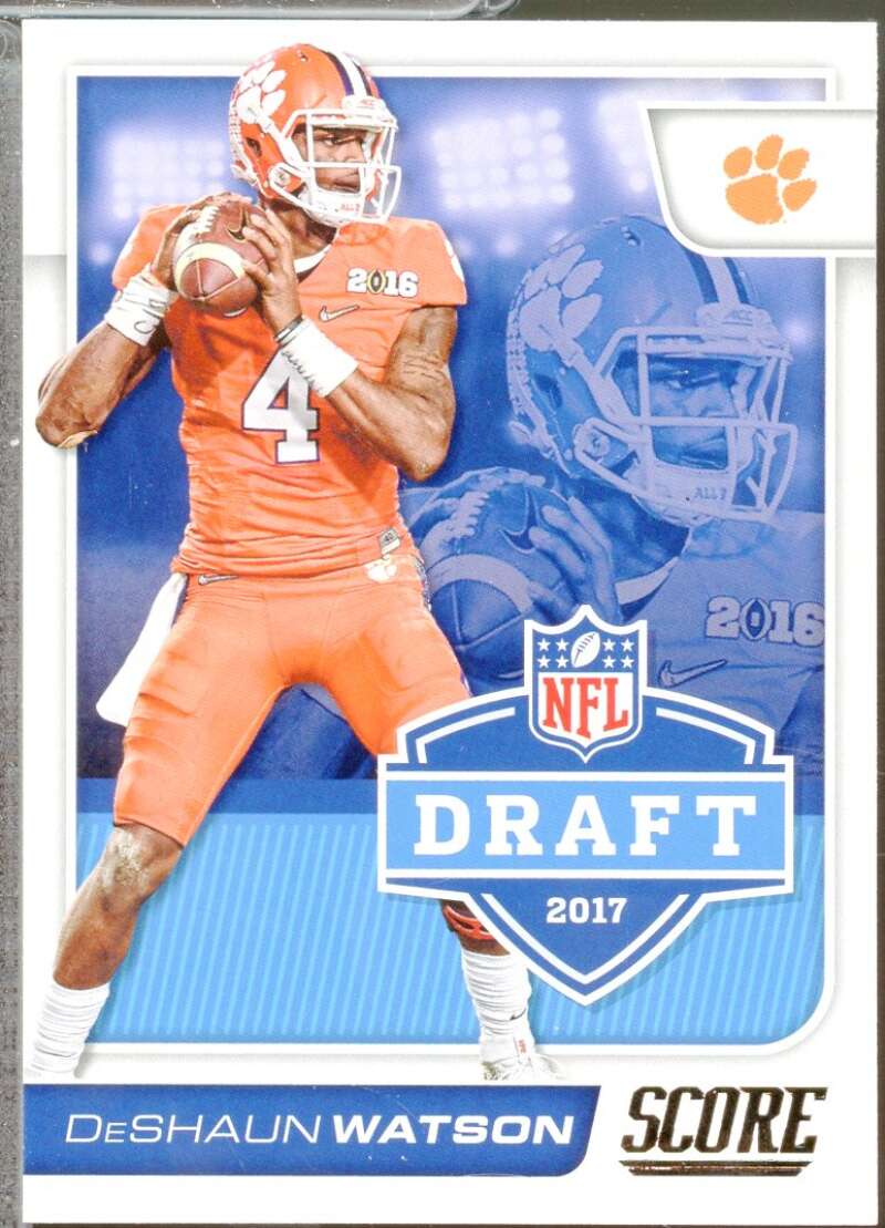 Deshaun Watson Rookie Card 2017 Score NFL Draft #3  Image 1