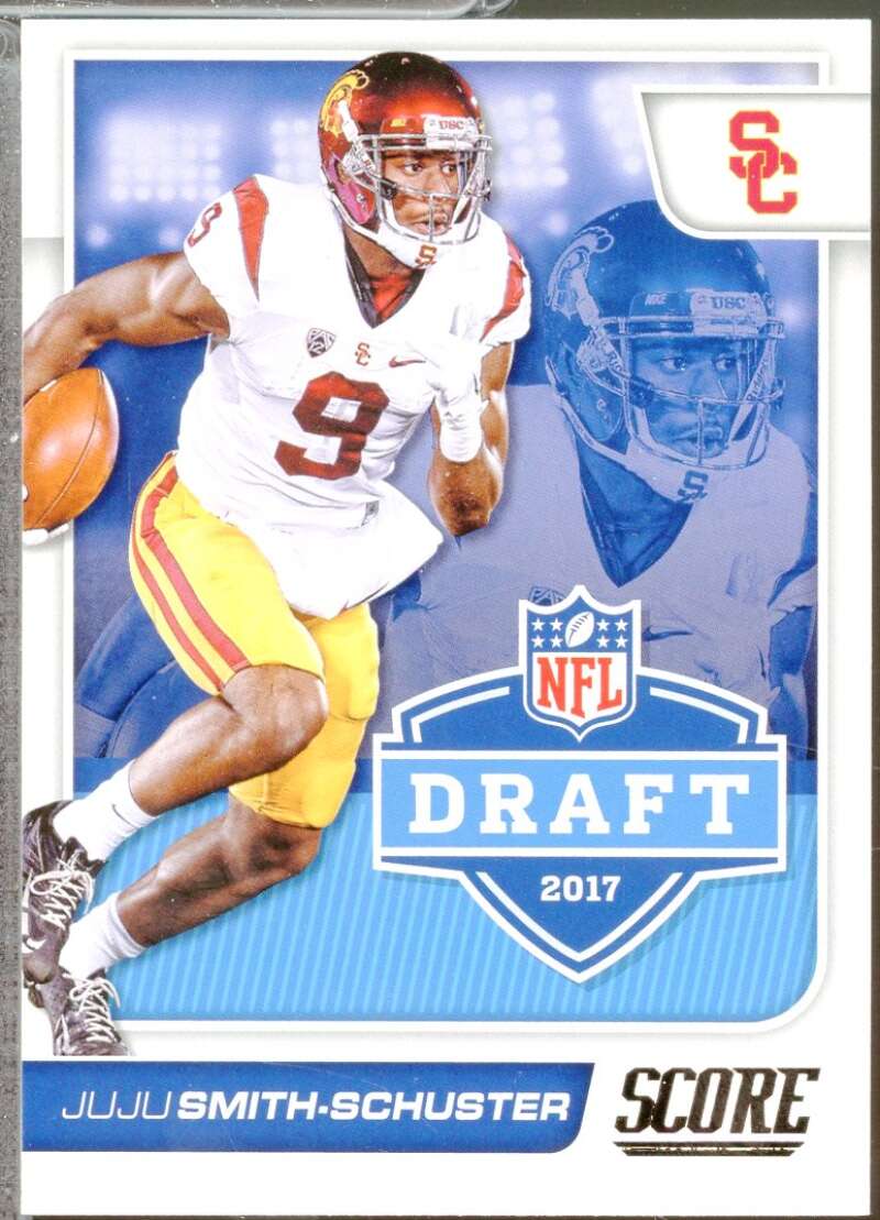 JuJu Smith-Schuster Rookie Card 2017 Score NFL Draft #5  Image 1