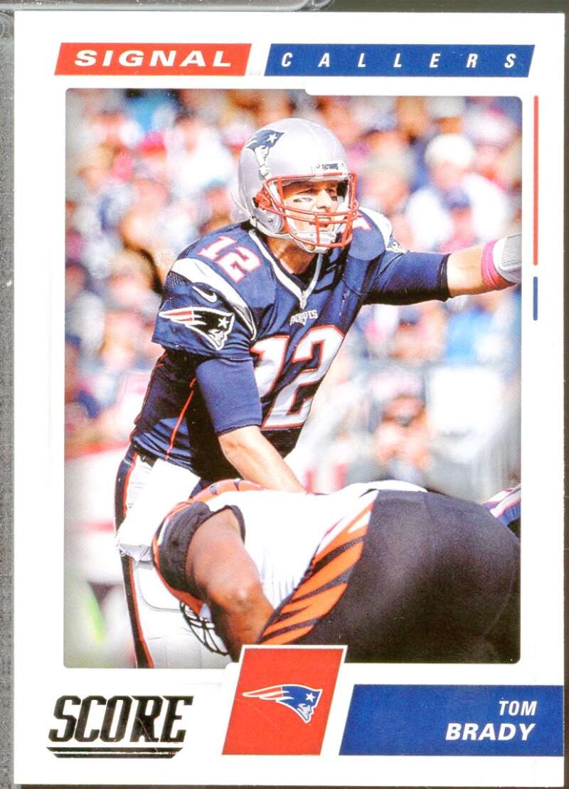 Tom Brady Card 2017 Score Signal Callers #5  Image 1