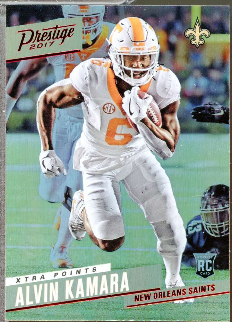 Alvin Kamara Rookie Card 2017 Prestige Xtra Points Red #251  Image 1