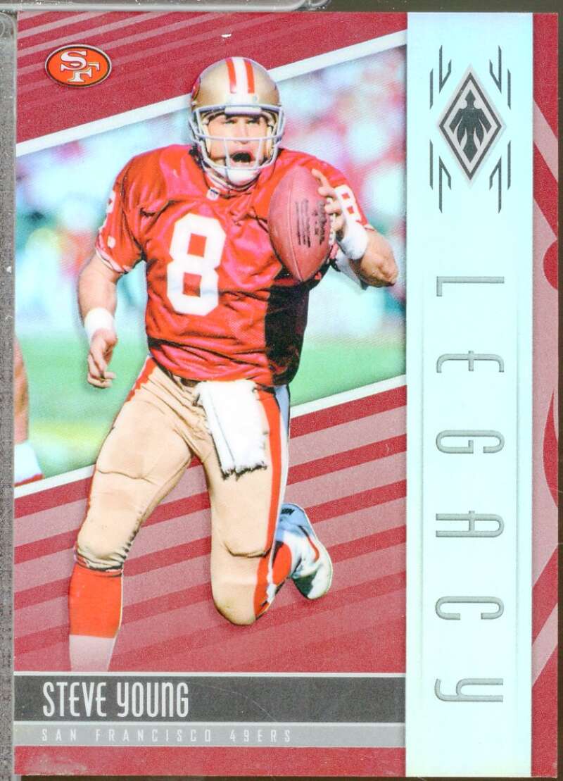 Steve Young Card 2017 Panini Phoenix Legacy Red #5  Image 1