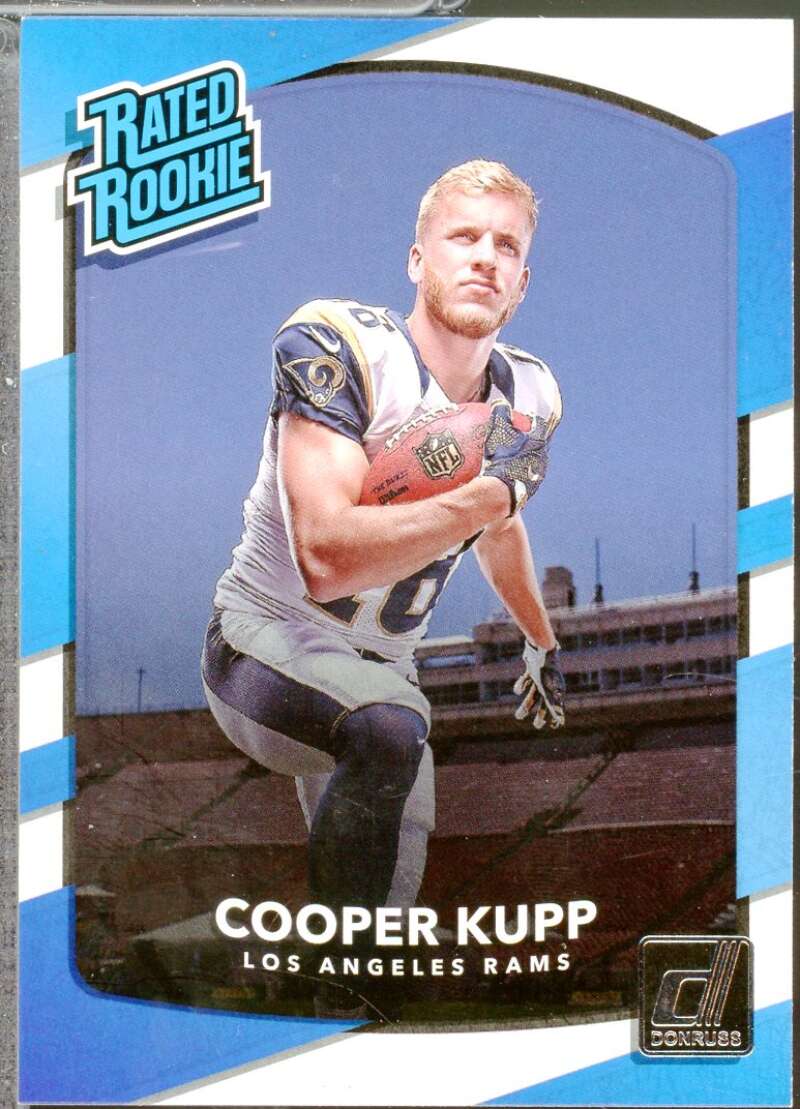 Cooper Kupp Rookie Card 2017 Donruss #329  Image 1
