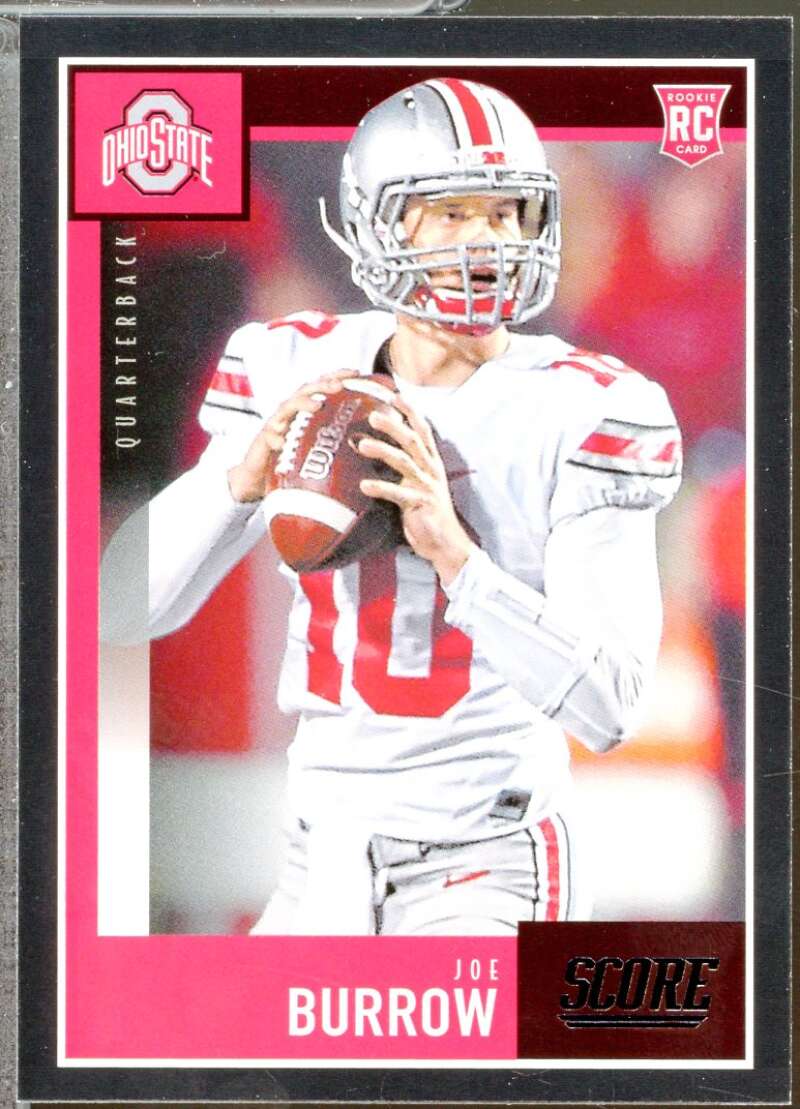 Joe Burrow Rookie Card 2020 Score Black #438  Image 1