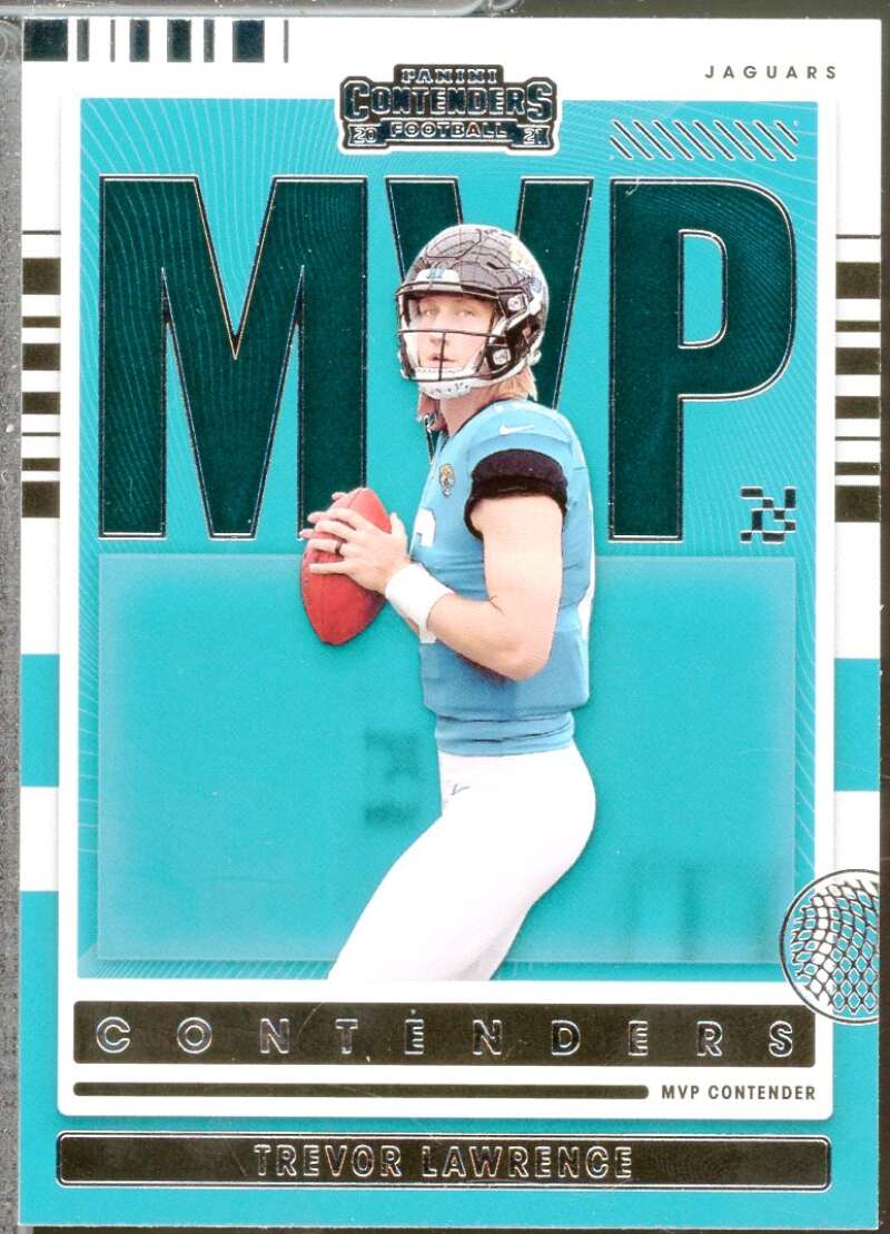 Trevor Lawrence Rookie Card 2021 Panini Contenders MVP Contenders #17  Image 1