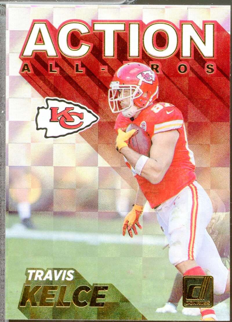 Travis Kelce Card 2021 Donruss Action All Pros #8  Image 1