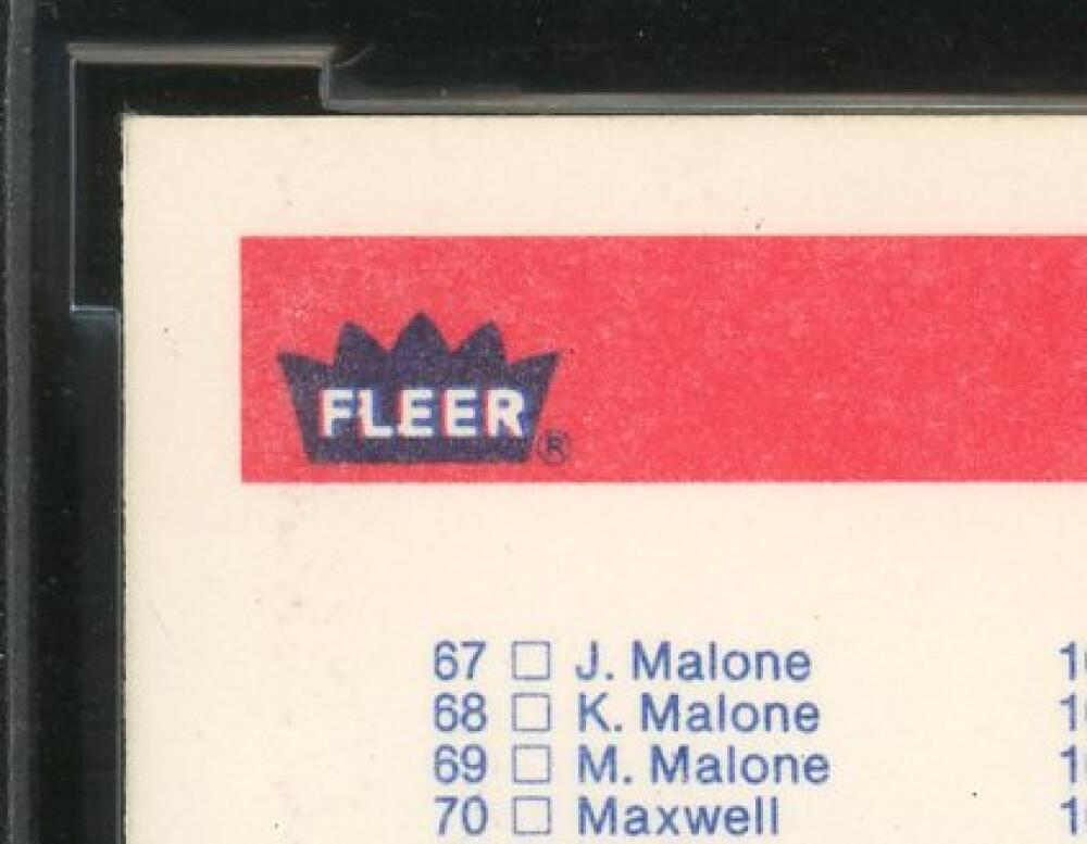 1986-87 Fleer #132 Checklist Card 1-132 BGS BCCG 9 Near Mint+ Image 7