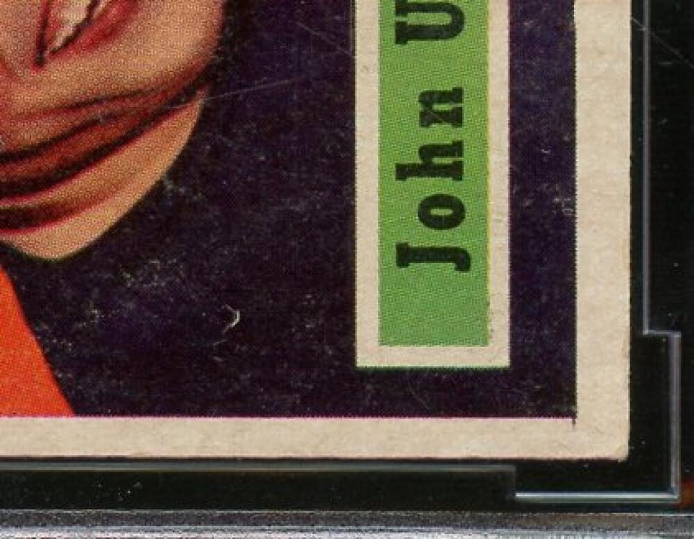 1957 Topps #138 John Unitas Rookie Card BGS BCCG 8 Excellent+ Image 6