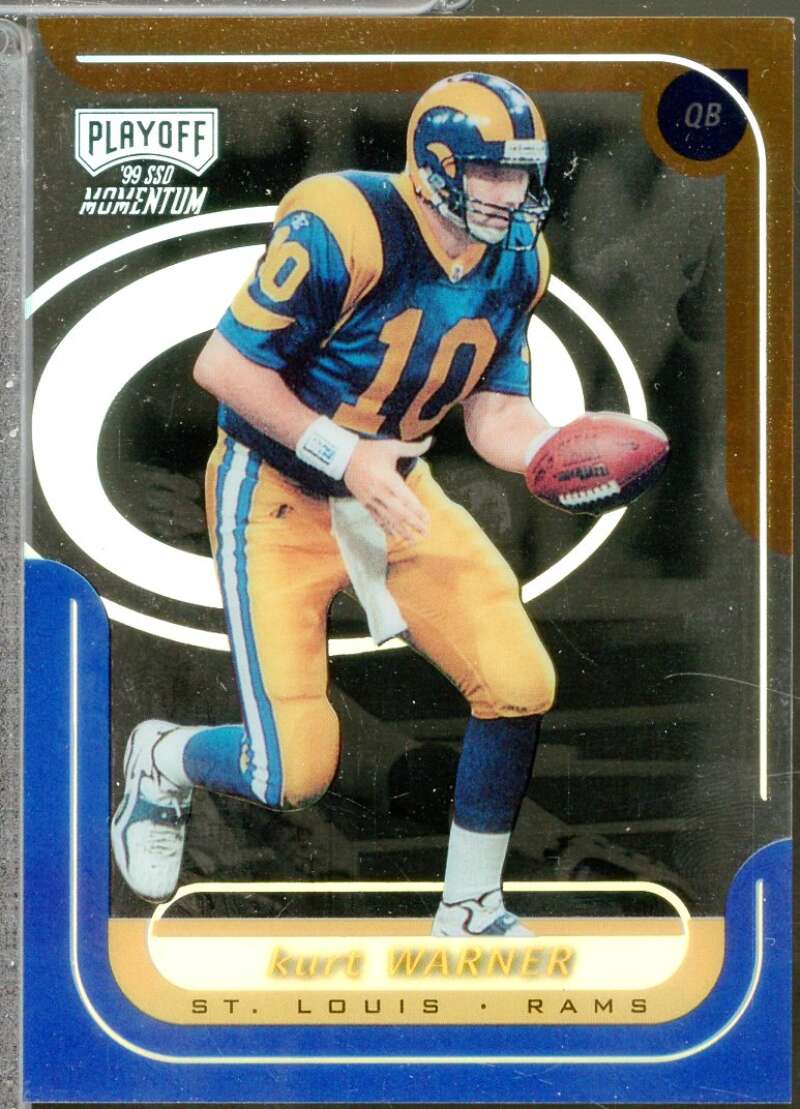 Kurt Warner Rookie Card 1999 Playoff Momentum SSD #144  Image 1