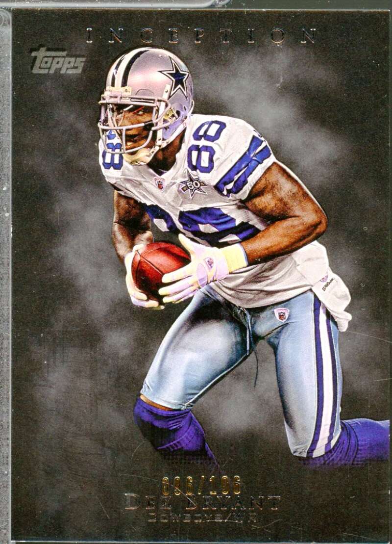 Dez Bryant Card 2011 Topps Inception Gray #72  Image 1