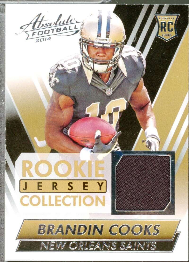 Brandin Cooks Card 2014 Absolute Rookie Jersey Collection #RJBC  Image 1