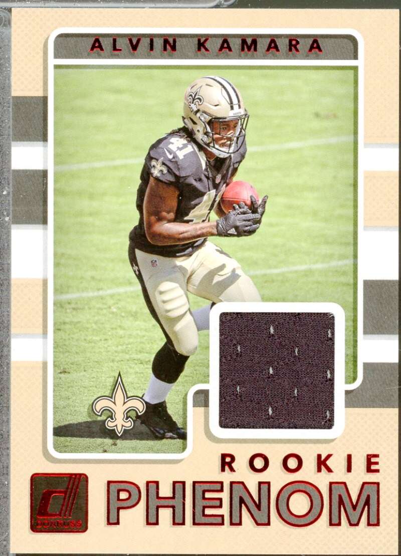 Alvin Kamara Card 2017 Donruss Rookie Phenom Jerseys #17  Image 1