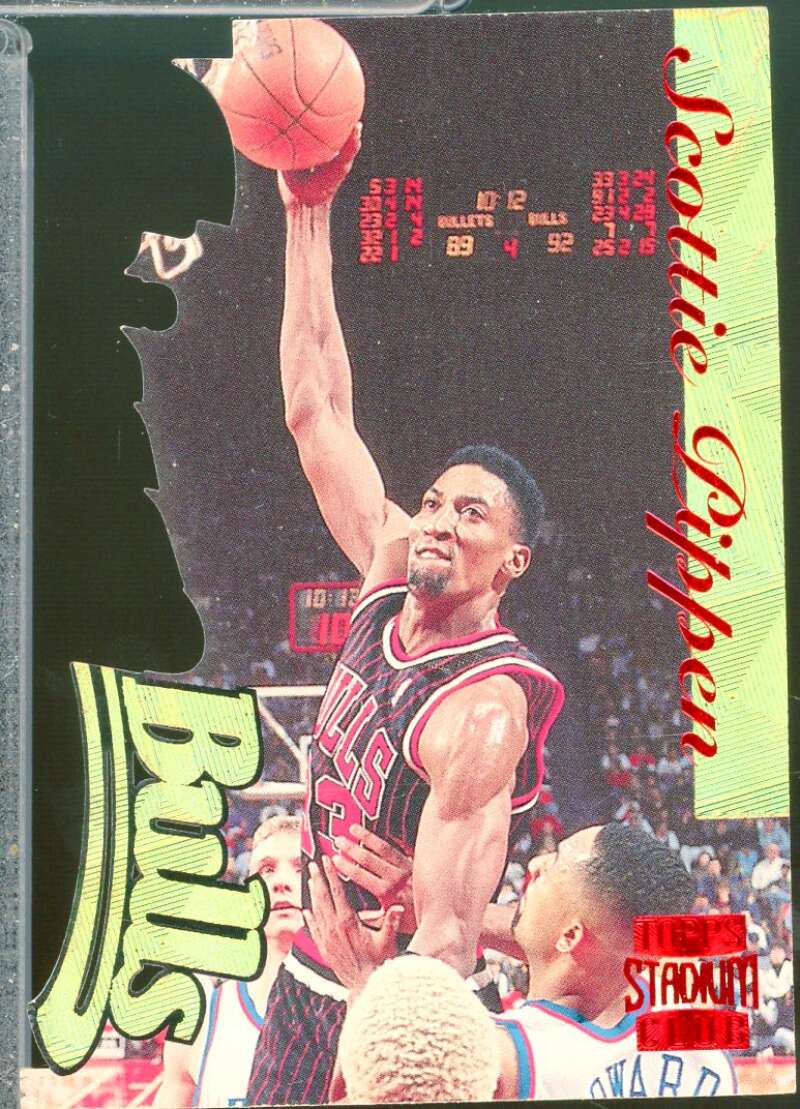 Scottie Pippen Card 1996-97 Stadium Club Fusion #F9  Image 1
