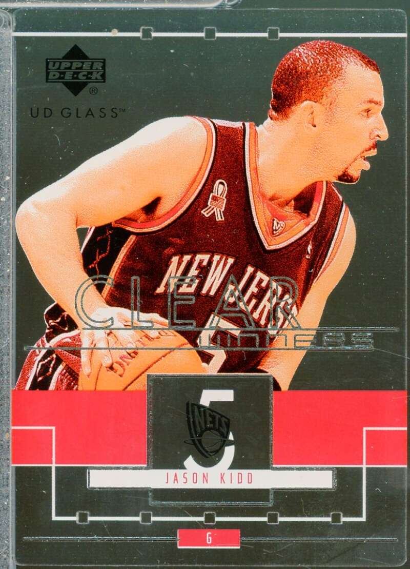 Jason Kidd CW Card 2002-03 UD Glass #99  Image 1