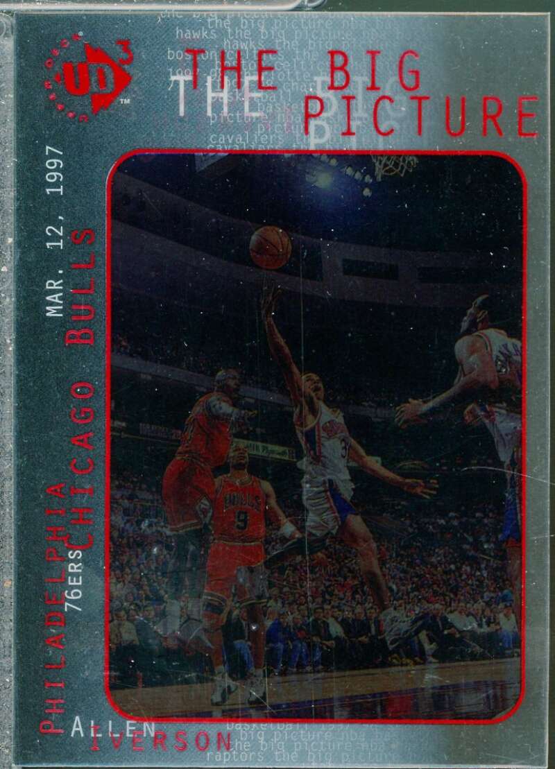 Allen Iverson BP Card 1997-98 UD3 #41  Image 1