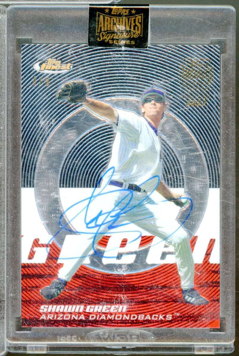 Shawn Green Card 2022 Topps Archives Signature Series Retired  (4/9) #TBA  Image 1