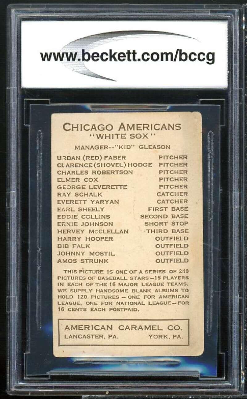1922 E120 American Caramel Series Of 240 #23 George Leverette BGS BCCG 7 VG+ Image 2