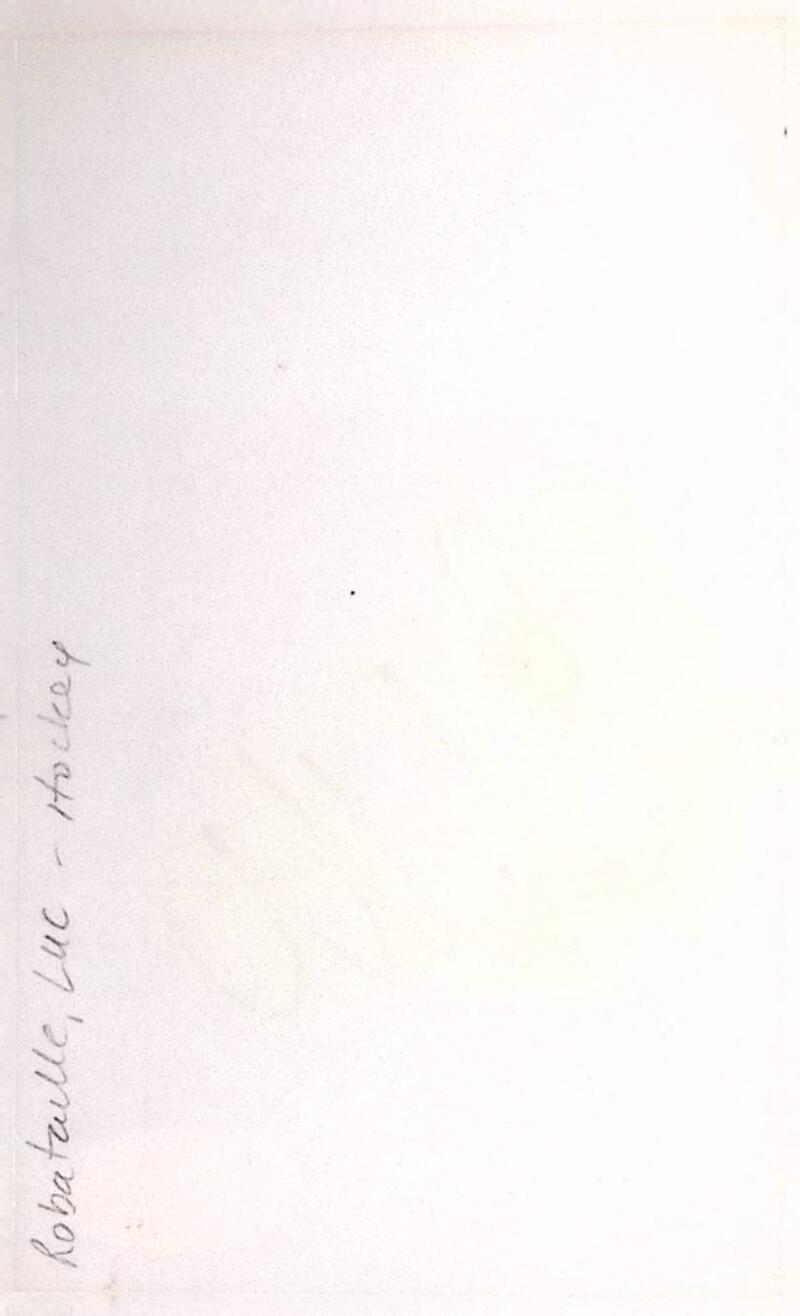 Luc Robitaille Kings Signed Autographed 3x5 Index Card JSA Authentic Image 2