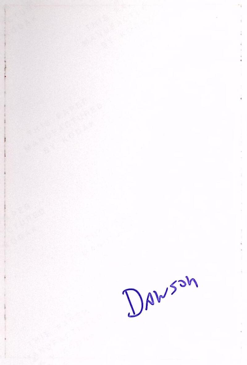 Andre Dawson Expos Signed Autographed 3.5x5 Photo JSA Authentic Image 2