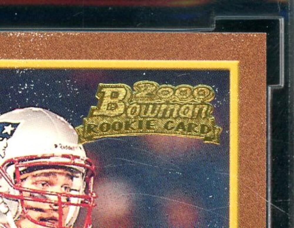 2000 Bowman #236 Tom Brady Rookie Card BGS BCCG 8 Excellent+ Image 4