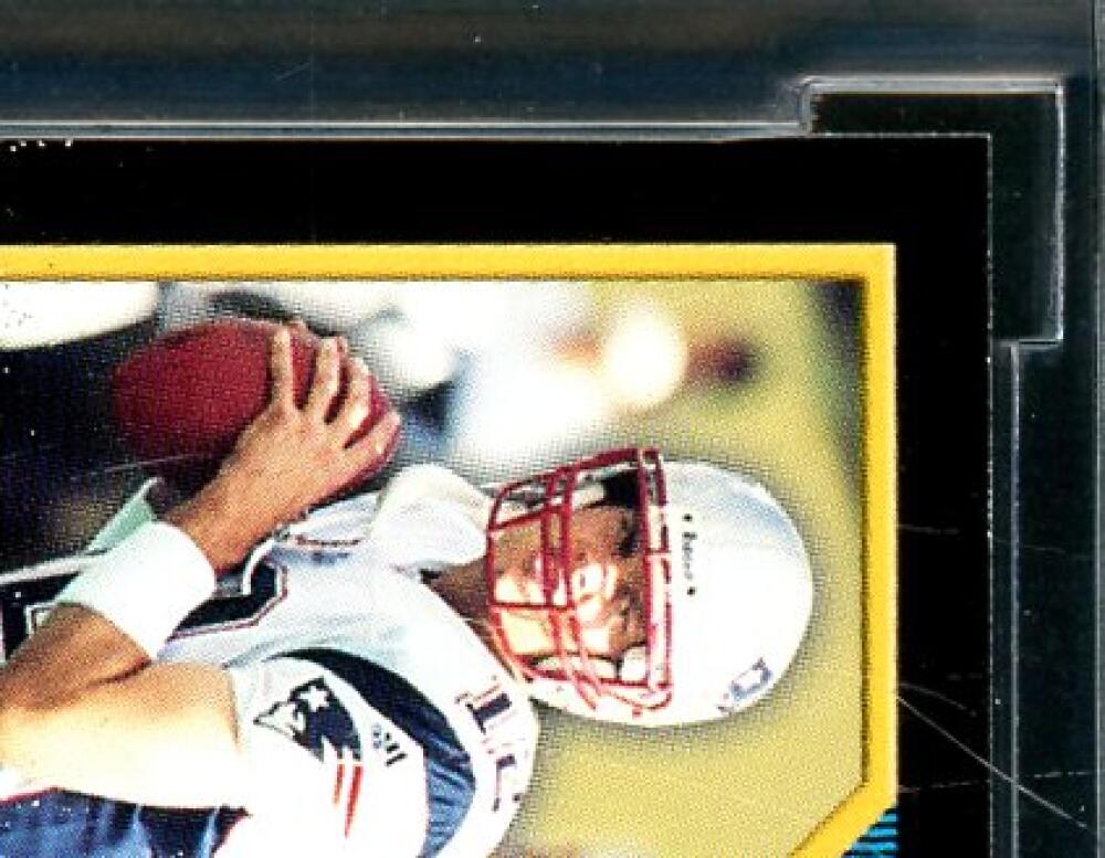 2000 Bowman #236 Tom Brady Rookie Card BGS BCCG 8 Excellent+ Image 8