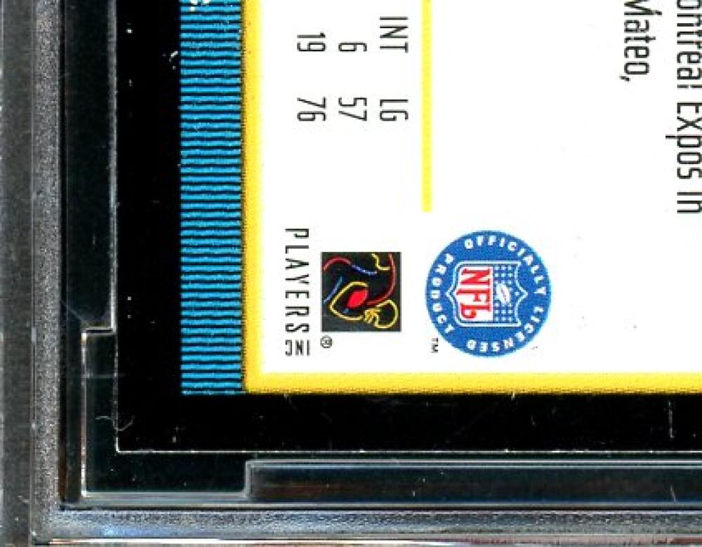 2000 Bowman #236 Tom Brady Rookie Card BGS BCCG 8 Excellent+ Image 9