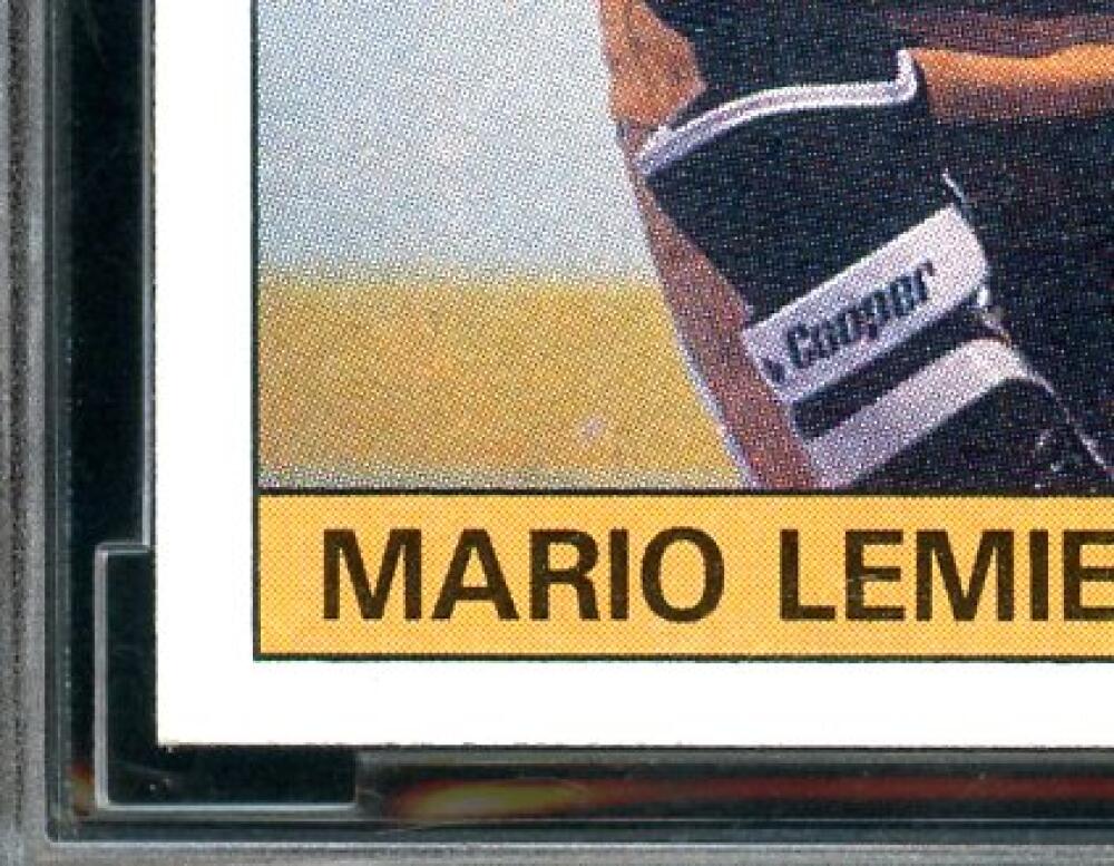 1985-86 Topps #9 Mario Lemieux Rookie Card BGS BCCG 10 Mint+ Image 5