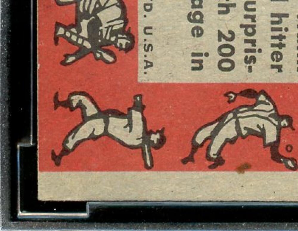 1958 Topps #418 Hank Aaron / Mickey Mantle Card BGS BCCG 7 Very Good+ Image 9