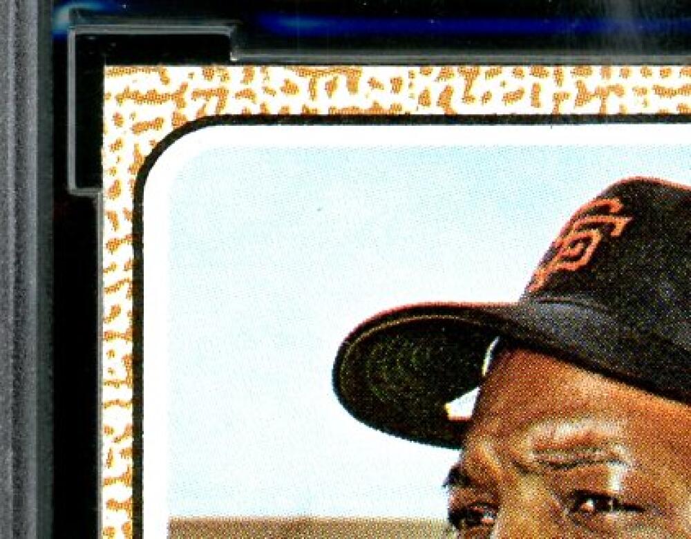 1968 Topps #50 Willie Mays Card BGS BCCG 9 Near Mint+ Image 3