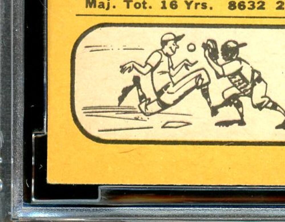 1968 Topps #50 Willie Mays Card BGS BCCG 9 Near Mint+ Image 9