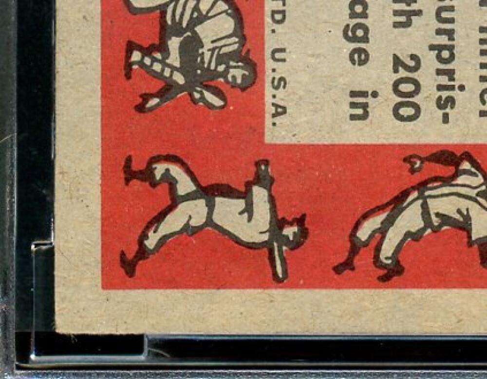1958 Topps #418 Hank Aaron / Mickey Mantle Card BGS BCCG 8 Excellent+ Image 9
