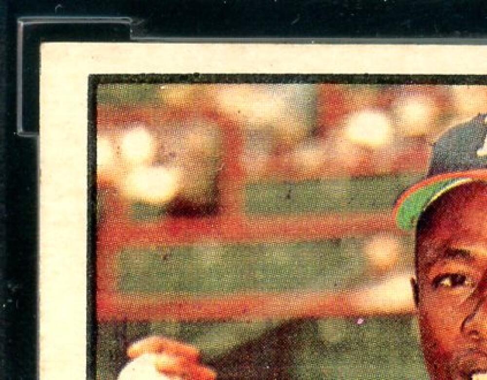 1961 Topps #415 Hank Aaron Card BGS BCCG 8 Excellent+ Image 3