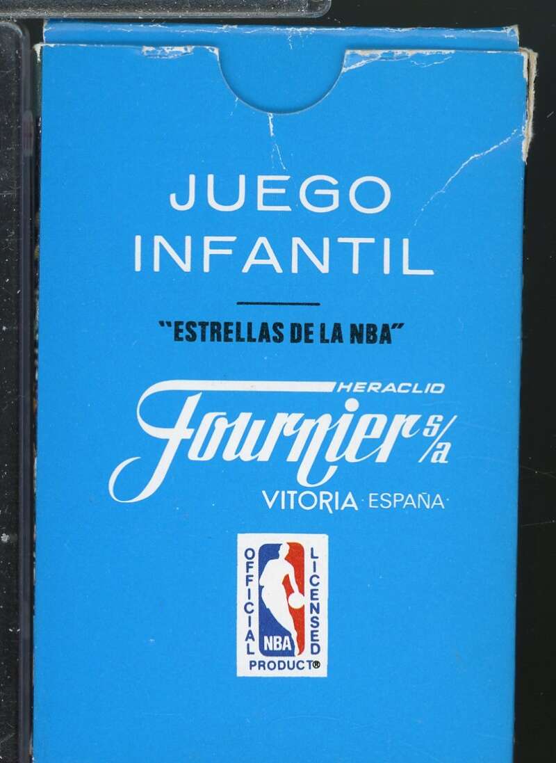 Michael Jordan Card 1995 Empty Box Tourqier Estrellas De La NBA Spain #nno  Image 2