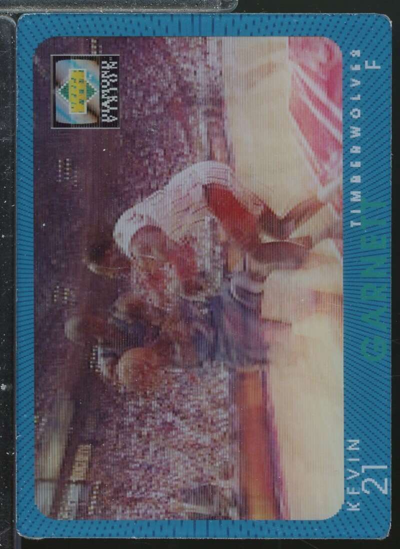 Kevin Garnett Card 1997-98 Upper Deck Diamond Vision #16  Image 1